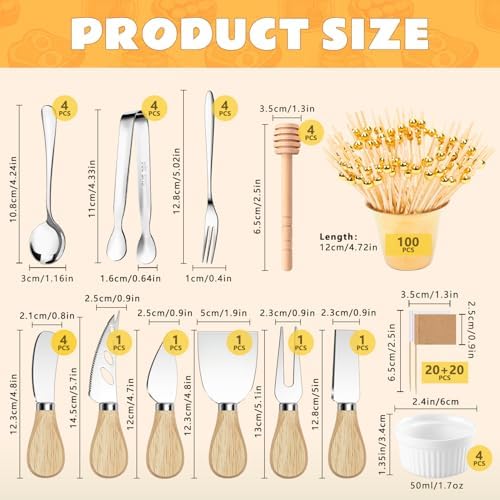 Charcuterie Boards Accessories Charcuterie Utensils 169Pcs Cheese