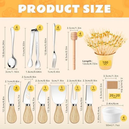Charcuterie Boards Accessories Charcuterie Utensils 169Pcs Cheese