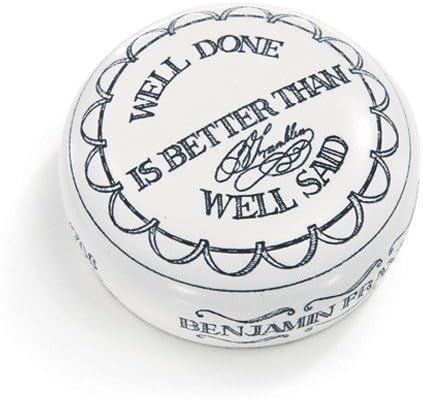 Corporate Gift Paperweight"Well Done is Better That Well Said"