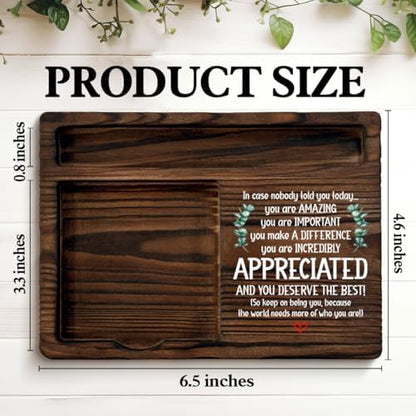 Motivational Sticky Note Holder Thank You Appreciation Gifts for Women