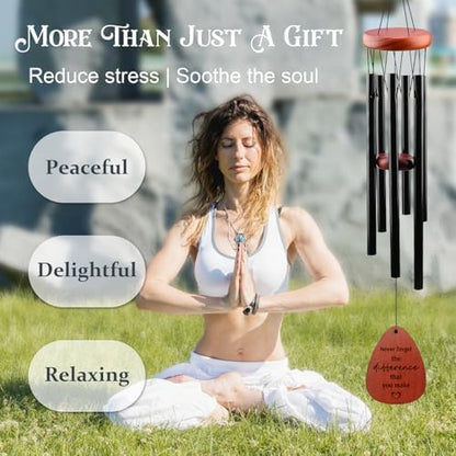 Thank You Gifts for Women & Men, 25.5" Wind Chimes Thank You Gifts