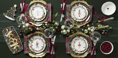 Lenox Nutcracker Ballet Porcelain Christmas Serving Tray