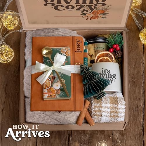 Sincerely, Me Christmas Cozy Gift Box with Blanket, Set for Her