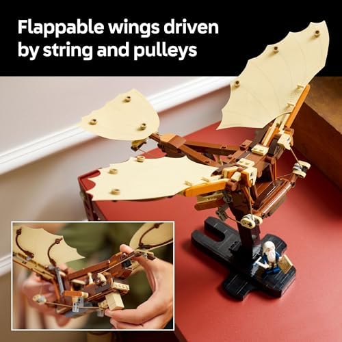 LEGO Icons Leonardo da Vinci's Flying Machine DIY Kit - Ornithopter