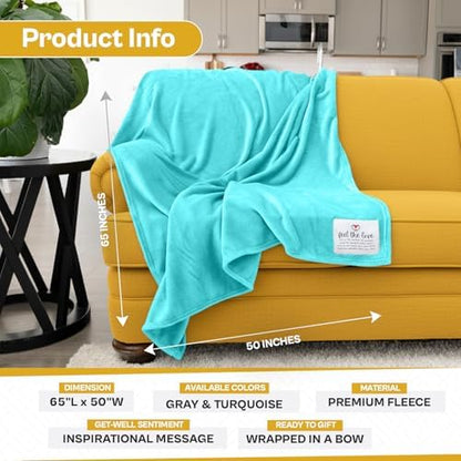 Get Well Blanket - Healing Blanket - Inspirational Blankets for