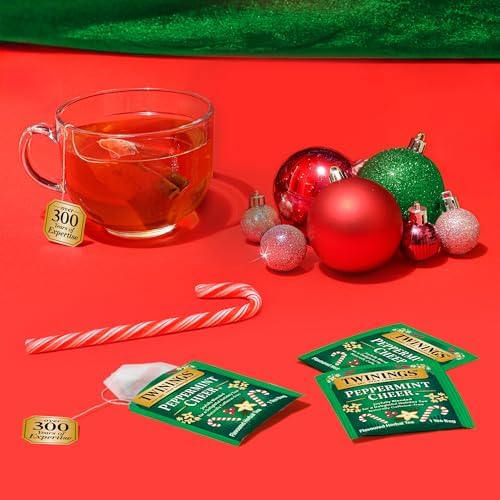 Twinings Christmas Holiday Variety Tea Bag Pack (40 Count) 4 Flavours