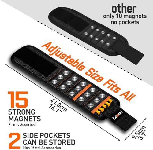 Lenski Stocking Stuffers for Men Adults, Magnetic Wristband Gifts for