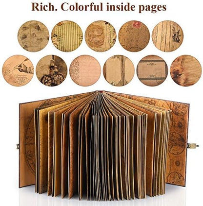 Our Adventure Book Vintage Scrapbook Journal
