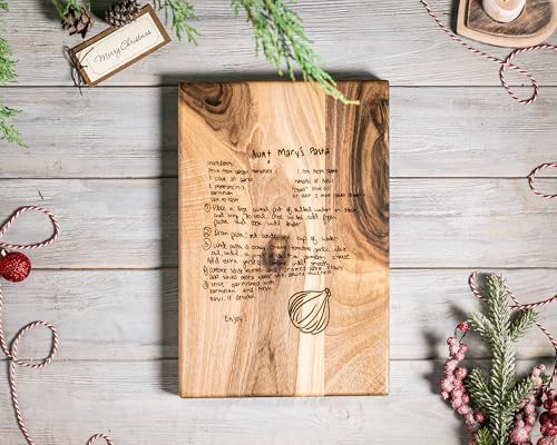 Recipe Cutting Boards - Personalized Wood Cutting Board – Custom