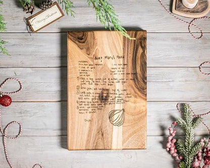 Recipe Cutting Boards - Personalized Wood Cutting Board – Custom