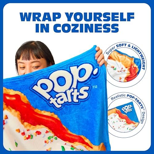 WHAT DO YOU MEME? Cozy Concepts Co. Pop-TartTM Throw Blanket by