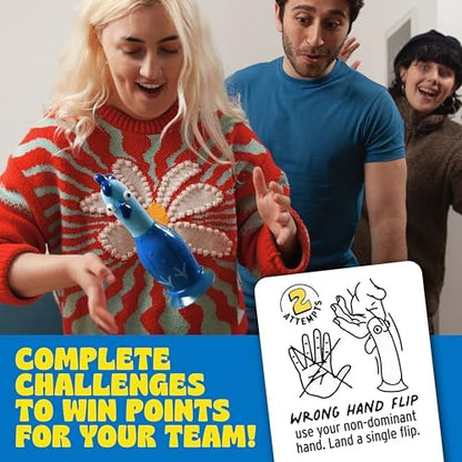 Chicken vs Hotdog Party Game: Flipping Hilarious Board Game, Kids &