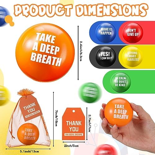 Lenwen 24 Sets Stress Gifts Adults Students Anxiety Relief