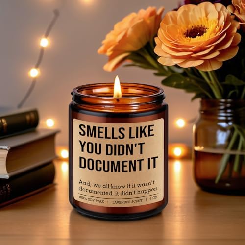 GSPY Candle, HR Gifts, Human Resources, Funny Office Gifts for