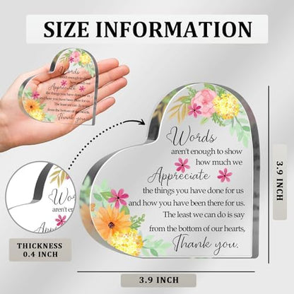 Thank You Gifts for Women Coworkers Boss, Thank You Presents for