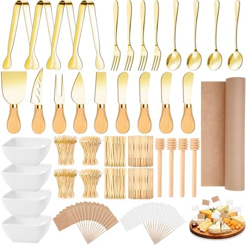 270 Pcs Charcuterie Board Accessories Charcuterie Utensils Cheese