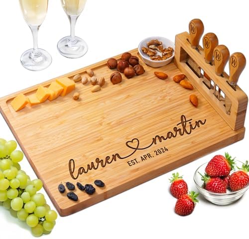 Personalized Charcuterie Board, Wedding Gifts for Couples 2026