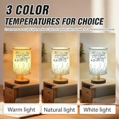 WSYEAR Inspirational Gift Ideas Table Lamp Gifts for Women, Desk Decor