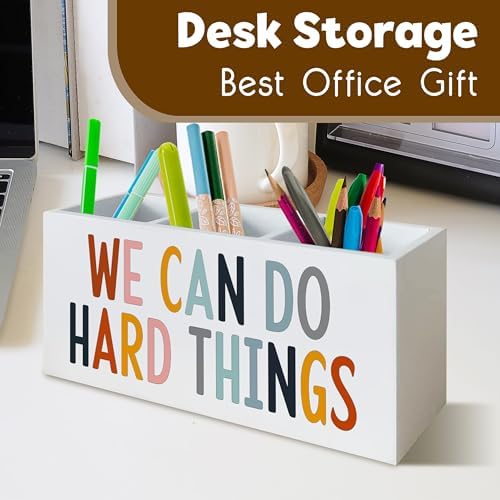We Can Do Hard Things Pen Holder Pencil Organizer for Classroom