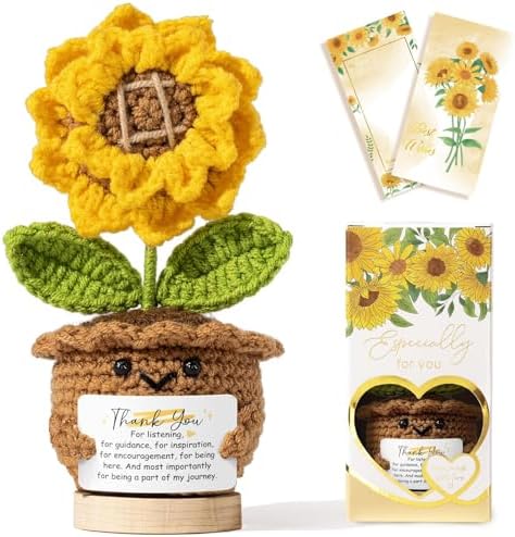 Thank You Gifts for Women Handmade Emotional Support Plush, Positive