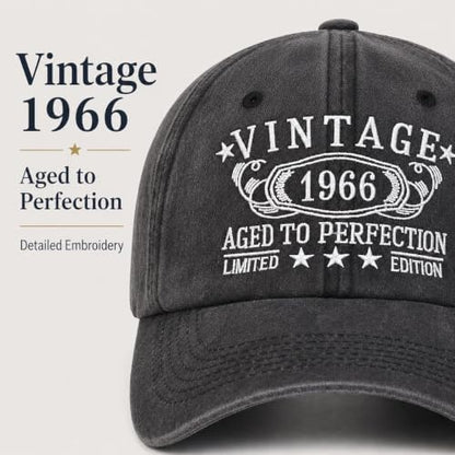 1936 1946 1951 1956 1961 1966 Vintage Hat, 60th-90th Birthday Gifts