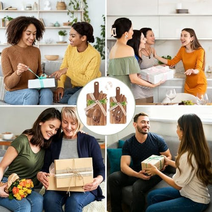 Housewarming Gift Set New Home Gifts for Friends Acacia Wooden Kitchen