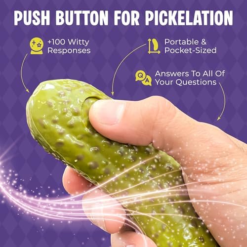 DR DINGUS Mystic Pickle | 100 Responses | Magic Fortune Teller Novelty