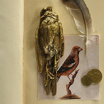 Still Bird Brass Paperweight