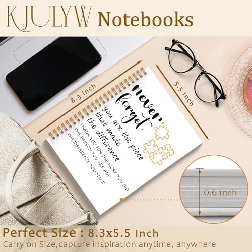 Appreciation Gifts Notebook Journal 5.5x8.3 Inch, Going Away Gifts for