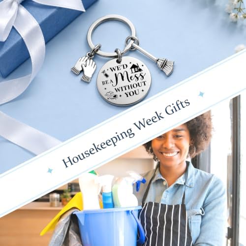 Housekeeping Appreciation Week Gifts Janitor Keyring Gifts For