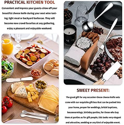 20 Pcs Charcuterie Board Accessories Cheese Butter Knife Set
