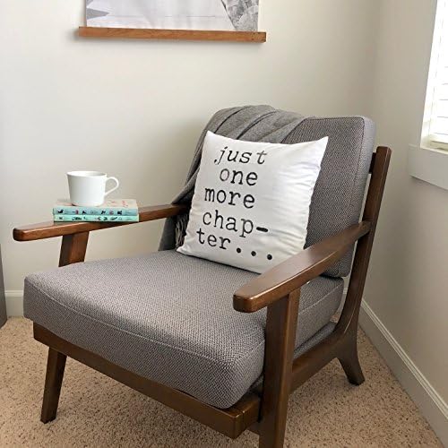 Oh, Susannah Just One More Chapter Pillow Cover - Library Book Lovers
