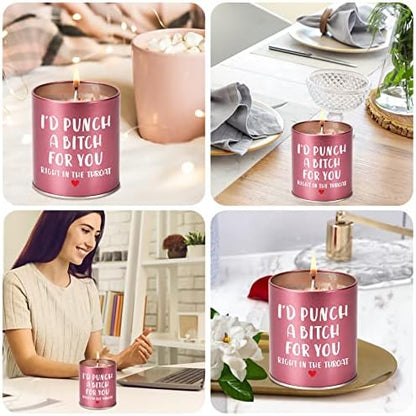 Christmas Birthday Sister Gifts for Women Her Funny Scented Candle