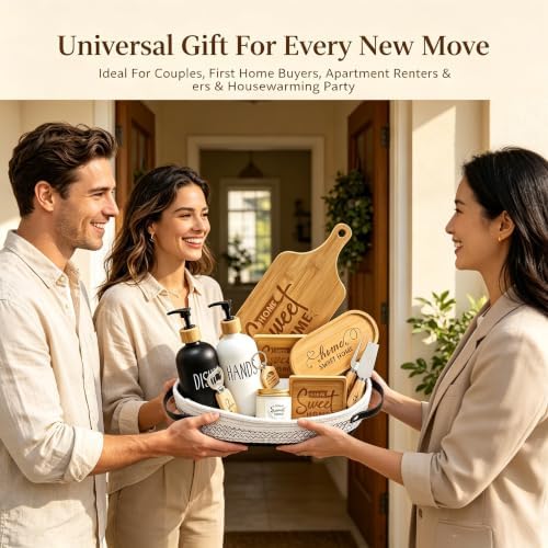 Home Sweet Home Housewarming Gift Basket, Thoughtful New Home Gifts
