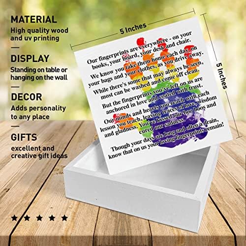 Teacher Gifts for Women Men, Appreciation Gifts for Teacher, Desk