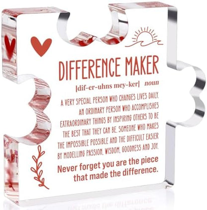 Thank You Gifts Bosses Day Gifts Difference Maker Gifts for Leader
