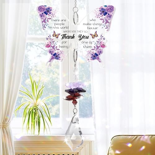 Thank You Gifts for Women Crystal Suncatcher, Employee Appreciation