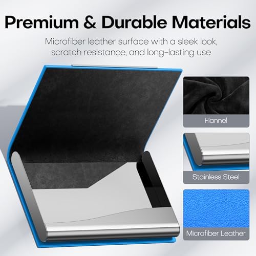 Padike Business Card Holder, Business Card Case Professional PU