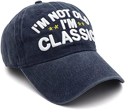 Funny Retirement or Birthday Gifts Hats for Men Women,I'm Not Old