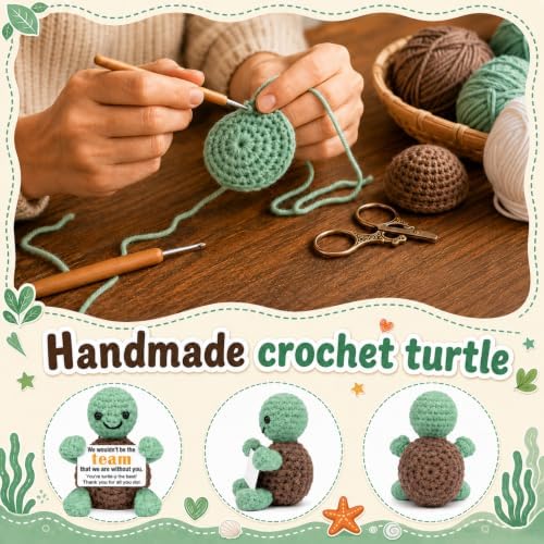 Xinezaa Appreciation Gifts for Coworker Employee Boss Team, Crochet