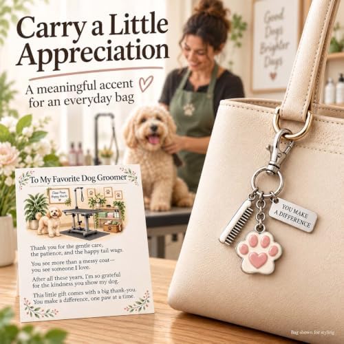 The You Make a Difference Appreciation Gift Set – Keychain & Greeting