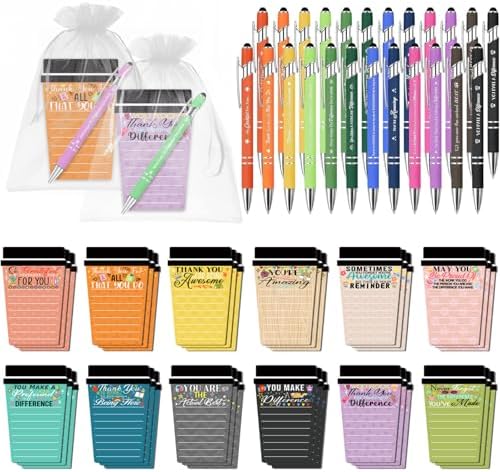 36 Sets Employee Appreciation Gifts Bulk Coffee Cup Sticky Notes with