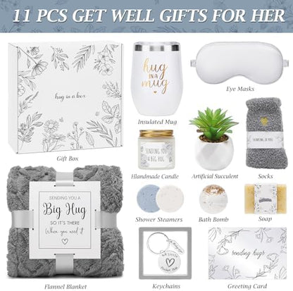 Sympathy Gift Basket for Loss of Loved One Hug in a Box for Women
