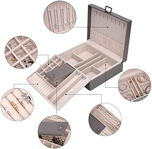 Storage and Organizer Jewelry box Jewelry Storage Travel Jewelry