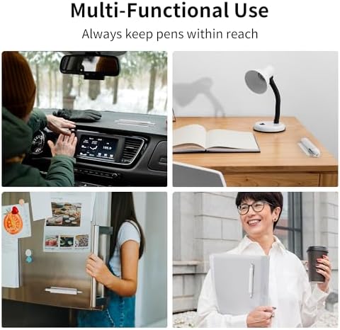 ELETIUO Pencil Holder For Most Pens,Pencils,Self-Adhesive Stick To
