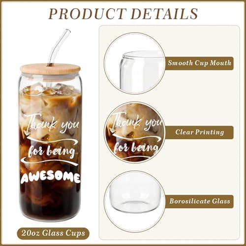 12 Set Employee Appreciation Gifts, Inspirational Thank You Gifts for