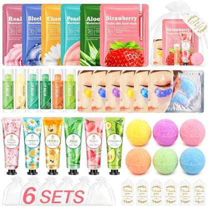 42 PCS Spa Party Supplies, Party Favor Gifts for Women, Goodie Bag