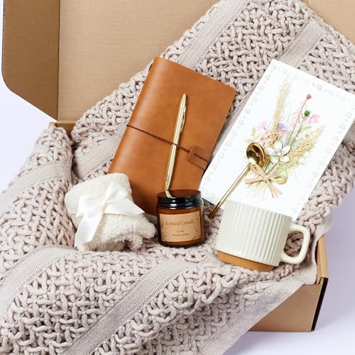 Self Care Gift Baskets for Women, Get Well Soon Gift Package, Thinking