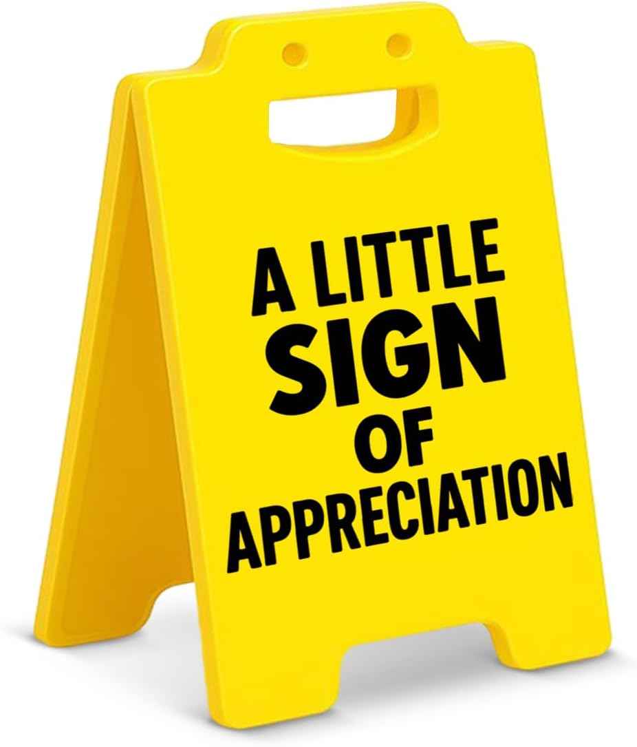 Appreciation Gifts for Employee Coworker Team Thank You Gifts for Women | Thank You Little Appreciation Desk Decor Sign for Office Gifts for Coworkers Employees Women