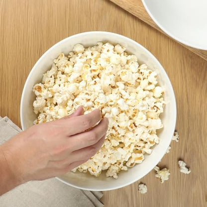 Gibson Home Extra Large Serving Bowls Set of 2-100 oz 10-Inch White